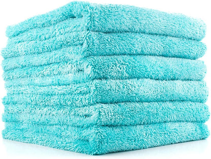 Eagle Edgeless 450GSM (6-Pack)  Buffing Polishing Drying Towels