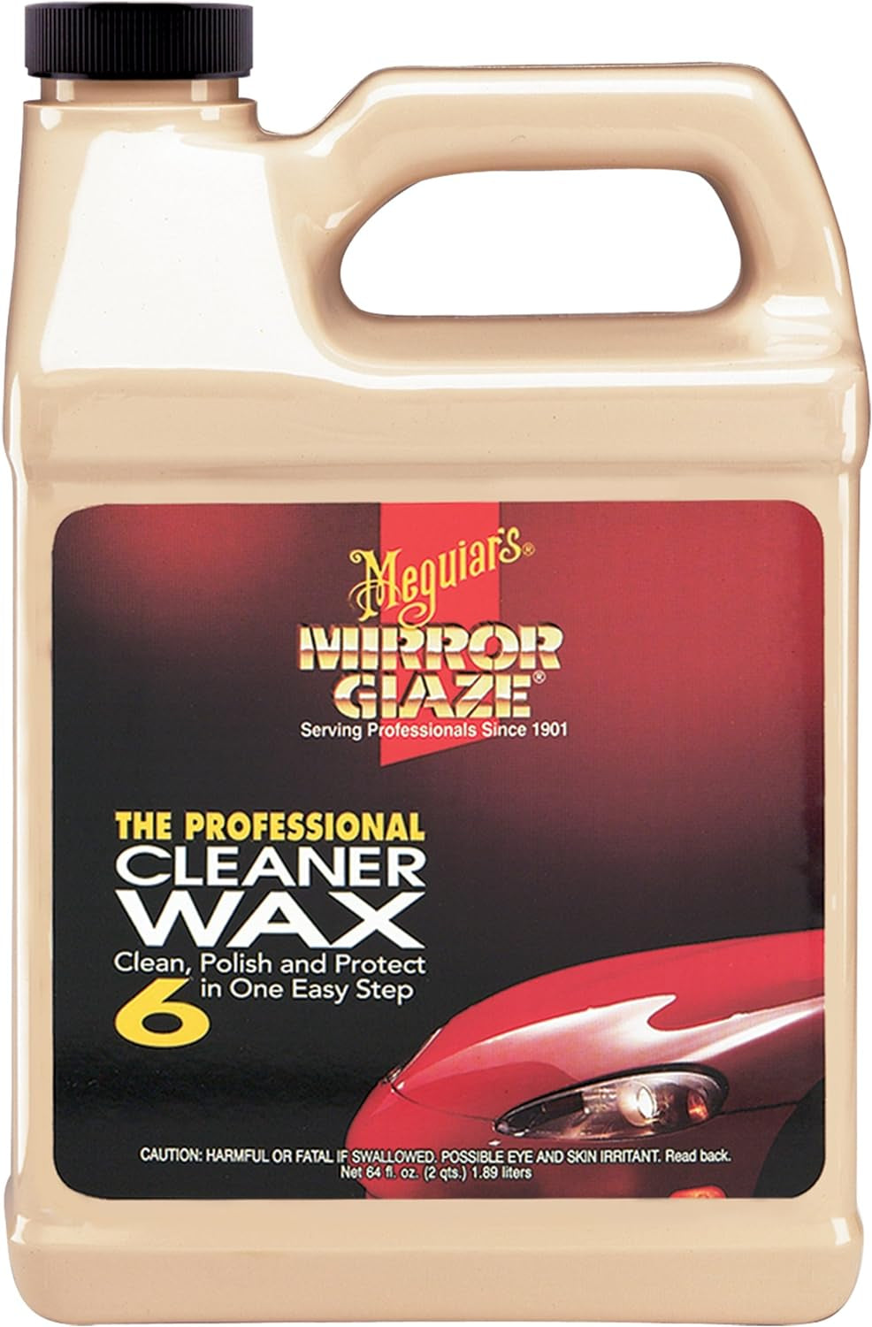 M6 Mirror Glaze Cleaner Wax - 64 Oz.