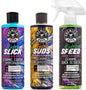 Hydroslick Ceramic Coating (473Ml) + Hydrosuds Ceramic Car Wash Soap (473Ml) + Hydrospeed Ceramic Quick Detailer (473 Ml) (3 Items)