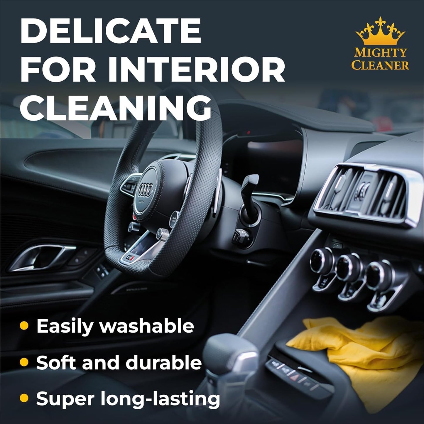 Premium Chamois Cloth for Car Drying