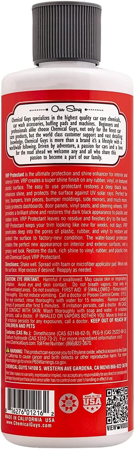 TVD_107_1603 VRP Vinyl, Rubber and Plastic Non-Greasy Dry-To-The-Touch Long Lasting Super Shine Dressing for Tires, Trim and More, Safe for Cars, Trucks, Suvs, Rvs & More (3 X 473 Ml)