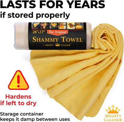 Premium Chamois Cloth for Car Drying