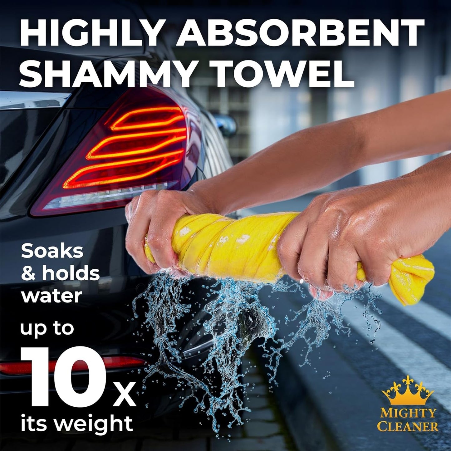 Premium Chamois Cloth for Car Drying