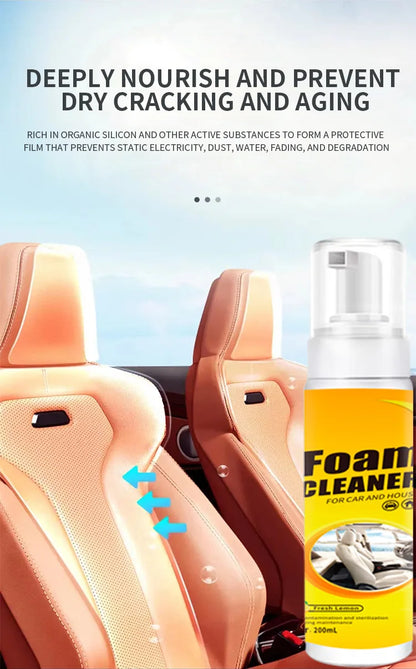 200ML Multi-Function Foam Cleaner