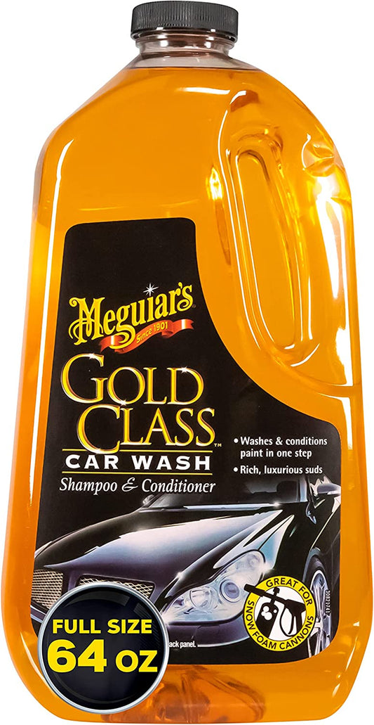 Gold Class Car Wash Shampoo and Conditioner 64 Oz